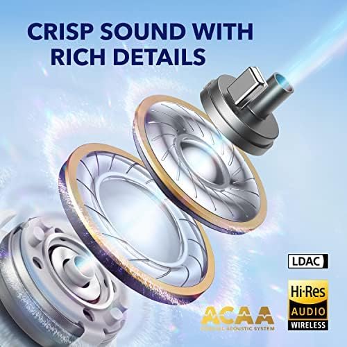 Soundcore by Anker Liberty 4, Noise Cancelling Earbuds, True Wireless Earbuds with ACAA 3.0, Dual Dynamic Drivers for Hi-Res Premium Sound, Spatial Audio with Dual Modes, All-New Heart Rate Sensor - Image 2