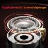 FiiO FD3 PRO Earphones in-Ear Earbuds High Resolution 1DD Deep Bass Detachable MMCX Connector with 2.5/3.5/4.4mm Plugs DLC Black - Image 3