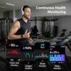 Smart Watches for Women Men (Answer/Make Calls) 1.8 Inch Built-in Alexa. Heart Rate/Blood Oxygen/Sleep Monitor, IP68 Waterproof, 100+ Sport Modes, Bluetooth Smart Watches for iPhone/Android - Image 2