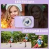 Digital Camera 1080P Kids Camera with 16X Zoom - 44MP Anti Shake Point and Shoot Digital Cameras for Photography | Compact Small Camera for Kids Girls Boys Teens Beginners (SD Card Not Include) - Image 3