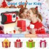 Waterproof Digital Camera HD 1080P 36MP Compact Digital Camera for Kids with 32GB Card Point and Shoot Camera Portable Camera for Teens Students Boys Girls - Image 8