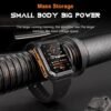 Njord Gear Indestructible Smartwatch, IP68 Waterproof Outdoor Rugged Smartwatch, Features Bluetooth Calling, Heart Rate and Sleep Monitoring Available for Android and iOS Phone. (Orange) - Image 6
