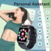EIGIIS Smart Watches for Men Women(Answer/Dial Calls) 1.96" HD Big Screen Fitness Tracker with Heart Rate SpO2 Sleep Monitor 100+ Sports Mode IP67 Waterproof Smartwatch for iPhone Android Phones - Image 7