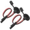 12AWG SAE Cable Connector, Solar Weatherproof SAE Quick Connect Solar Panel Mount, SAE Power Socket Sidewall Port,Universal Flush-Mountable Connector for Battery Charger 30cm（2PCS） - Image 6