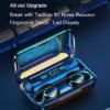 New Wireless Earbuds Bluetooth 5.0 Headset, IPX7 Waterproof, LED Battery Display auriculares,140 Hours Play time with Charging Box, 3D Stereo Audio Full Touch Screen Headset with Microphone - Image 2