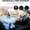 Military Smart Watches for Men, 5ATM Waterproof Rugged Smart Watch with Bluetooth Call (Answer/Dial Call), 1.39” HD IP68 Fitness Tracker Watch with 100+ Sport Modes for Android/iOS Phone Silver - Image 5