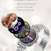 VANZAVANZU Smart Watch for Women, 1.27” Fitness Tracker Watch with Bluetooth Calls, Heart Rate/Sleep / SpO2 / Stress Monitor, 110+ Sport Modes for Android & iPhone (Silver) - Image 6