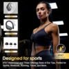 Wireless Earbuds 75hrs Bluetooth 5.3 Headphone Sport, 2024 Bluetooth Earbuds Stereo Deep Bass Over Ear Bud with Earhooks, ENC Noise Cancelling Mic, IPX7 Waterproof Earphone for Workout/Running - Image 4