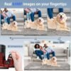 64MP Digital Camera for Photography, 4K Vlogging Camera for YouTube with 3” Flip Screen,16X Digital Zoom, WiFi& Autofocus,2 Batteries, 32GB TF Card(S200,Red) - Image 2