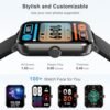 Smart Watch for Men Women(Answer/Make Calls), 2024 Newest 1.85" HD Fitness Tracker with Blood Oxygen, Heart Rate and Sleep Monitor IP68 Waterproof, 100+ Sport Modes, Compatible with Android and Iphone - Image 5