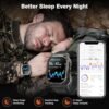 KOSPET Smart Watch for Men, 60-Day Long Battery Life, 50M Waterproof, Rugged Military(Full Metal), Answer/Make Call, Compatible for Android and iOS, 1.96'' AMOLED Always-on Display, AI Voice Assistant - Image 8