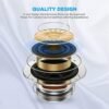 2 Packs-for iPhone Headphones Wired Earbuds Earphones Nosie Reduction Built-in Microphone & Volume Control Headsets Compatible with iPhone 14/13/12/11/XR/XS/X/8/7/SE/Pro/Pro Max - Image 2