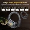 Wireless Earbuds 75hrs Bluetooth 5.3 Headphone Sport, 2024 Bluetooth Earbuds Stereo Deep Bass Over Ear Bud with Earhooks, ENC Noise Cancelling Mic, IPX7 Waterproof Earphone for Workout/Running - Image 7