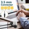 Earbud Headphones Bulk Wired Earphones Mixed Colors 10 Packs Compatible with iPhone Smartphone Computer Laptop MP3 School Classroom - Image 5