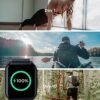 Motorola Moto Watch 70 - Health and Fitness Smartwatch for Every Day Wear, Advanced Health Features, Up to 10 Days Battery Life - Compatible with Android and iOS, Phantom Black - Image 3