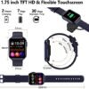 Bebinca Smart Watch (Answer/Make Call) with Heart Rate/Sleep/Blood Oxygen Monitor, Voice Assistant Compatible with Samsung iPhone Android Phones, IP68 Waterproof, Black - Image 7