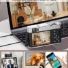 NEZINI 4K Digital Camera,Auto Focus 48MP Vlogging Camera for YouTube and Anti-Shake Video Camera with Viewfinder Flash & Dial,16X Zoom Travel Portable Digital Camera with 32GB Card,2 Batteries (Black) - Image 8