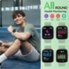 Smart Watch(Answer/Make Call), 1.83'' HD Smart Watches for Men Women, IP68 Waterproof Fitness Tracker with Heart Rate Blood Oxygen Sleep Monitor Step Calorie Counter for Android iOS - Image 4