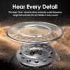 Bluetooth Headphones, 150H Playtime Wireless Bluetooth Earbuds with Earhooks, w/Mic in-Ear Magnetic Neckband Earphone, IPX7 Sweatproof Deep Bass Headset for Home, Traveling, Outdoor, Business Trips - Image 3