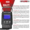 5 Core Fish Scale 110 LBS 50 KG Luggage Scales Handheld Portable Electronic Balance Digital Fishing Postal Hanging Hook Scale with 2 AAA Batteries Built-in Measuring Tape Backlight LCD Display - Image 9