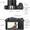 4K Digital Camera, 48MP Autofocus Cameras for Photography Vlogging Camera Dual Camera 18X Digital Zoom Anti-Shake Camera WiFi for YouTube Video Compact Camera, Point and Shoot Digital Cameras - Image 8