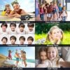 Digital Camera, Kids Camera with 32GB Card FHD 1080P 44MP Vlogging LCD Screen 16X Zoom Compact Portable Mini Rechargeable Gifts for Students Teens Adults Girls Boys-Black, (DC403Black) - Image 6