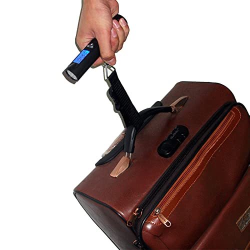 Portable Luggage Scale for W/Flashlight 40kg/10g Electronic Digital Suitcase Travel Bag Hanging Weighing Scale Blue Bac Weighing Scale for Luggage - Image 6
