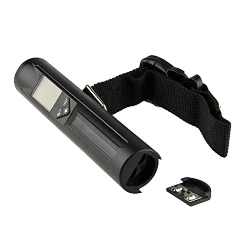 Portable Luggage Scale for W/Flashlight 40kg/10g Electronic Digital Suitcase Travel Bag Hanging Weighing Scale Blue Bac Luggage Weight Scale Digital Weight Scale Kitchen with Flashlight & Blue LCD - Image 5