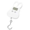 Hemoton 4pcs Portable Hanging Scale Baggage Scale Bag Weight Scale Hanging Weighing Scale Fishing Hanging Scale Luggage Hand Scale Mini Hanging Scale Travel Plastic Crane Handheld White - Image 9