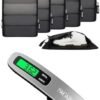 BAGAIL Digital Luggage Scale and 6 Set Ultralight Compression Packing Cubes