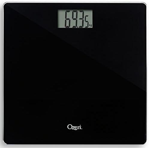 Ozeri Precision 440 lbs Body Weight Scale (0.1 lbs / 0.05 kg Bath Scale Sensors) in Tempered Glass, with Infant, Pet & Luggage Tare - Image 2