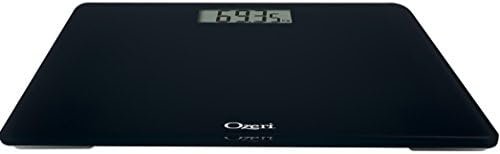 Ozeri Precision 440 lbs Body Weight Scale (0.1 lbs / 0.05 kg Bath Scale Sensors) in Tempered Glass, with Infant, Pet & Luggage Tare - Image 6