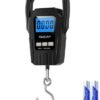 Digital Fish Scale Hanging Scale Fishing Scale, SKEAP 110lb/50kg Luggage Scale,Fish Weighing Scale, Upgrade Large Handle & Backlit LCD Display, Black,Fishing Gifts for Men,Black