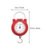 Electronic Scale Suitcase Scale Hand Scale Bag Scale Weight Scale for Luggage Portable Hanging Scale Handheld Scale Kitchen Scale Bag Weighing Scale for Luggage Dial Weight Scale - Image 6
