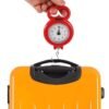 Portable Hand Scale Portable Luggage Scale Portable Scale Travel Luggage Scale Baggage Weight Scale Fish Weighing Scale Hanging Scales Luggage Weight Scale Portable Iron Red - Image 9