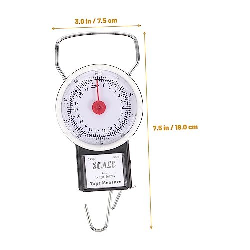 NOLITOY 3pcs Portable Scale Hooks for Bags Portable Luggage Scale Travel Weight Scale Digital Balance Luggage Scale for Suitcases Express Scale LCD Display Scale Weighing Scale for Luggage - Image 2