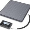 Shipping Scale, 440 lbs/1 oz Highly Accurate Postal Scale with Hold/Tare/LCD Display, Lightweight Digital Postage Scale for Packages/Luggage/Post Office/Dog, Battery & AC Adapter Included