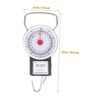 5pcs Portable Scale Fishing Tools Hand Scale to Weigh Luggage Suitcase Weight Scale Hook Luggage Hook Luggage Scale Bag Weighing Scale for Luggage Eletric Weight Scale Fruit Scale - Image 4