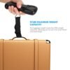 Sonew Luggage Scale, Portable 50kg Digital Luggage Weight Scale with 2 X AAA Batteries (not Inclued), Travel Accessories for Airplane Travel Luggage Measuring - Image 2
