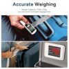 travel inspira Luggage Scale Battery-free, Portable Handheld Digital Suitcase Scale for Travelling, 110lbs/50kg - Image 6