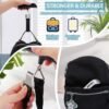 Digital Luggage Scale,3 Pack Luggage Weight Scale,110LB Handheld Digital Hanging Scales,Baggage Scale with Backlit LCD Display,Portable Suitcase Weight Scale with Hook for Travelers,Battery Included - Image 5