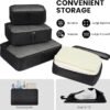 BAGAIL Digital Luggage Scale and 9 Set Packing Cubes Luggage Packing Organizer - Image 5