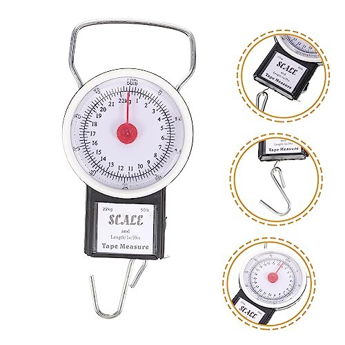 NOLITOY 3pcs Portable Scale Hooks for Bags Portable Luggage Scale Travel Weight Scale Digital Balance Luggage Scale for Suitcases Express Scale LCD Display Scale Weighing Scale for Luggage - Image 5