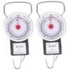 2pcs Portable Scale Hanging Scale LCD Display Scale Bag Weight Scale Luggage Scale Electric Scale Bag Scale Travel Suitcase Weight Scale Hook Bag Weighing Scale for Luggage