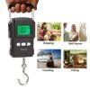 YYGJ, Rechargeable Lugagge Scale Portable Electronic Hook Scale Digital Hanging Bag Luggage Weight Scale Fishing Scale with Measuring Tape 165Lb Black - Image 4