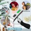 Digital Luggage Scale,3 Pack Luggage Weight Scale,110LB Handheld Digital Hanging Scales,Baggage Scale with Backlit LCD Display,Portable Suitcase Weight Scale with Hook for Travelers,Battery Included - Image 6