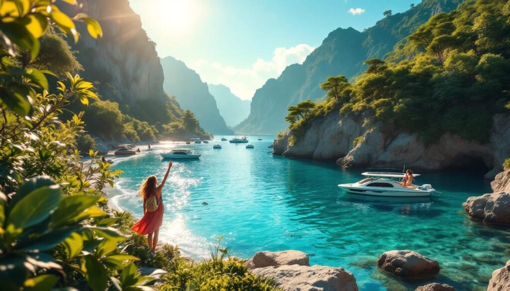 Eco Friendly Summer Travel Coastal Adventure