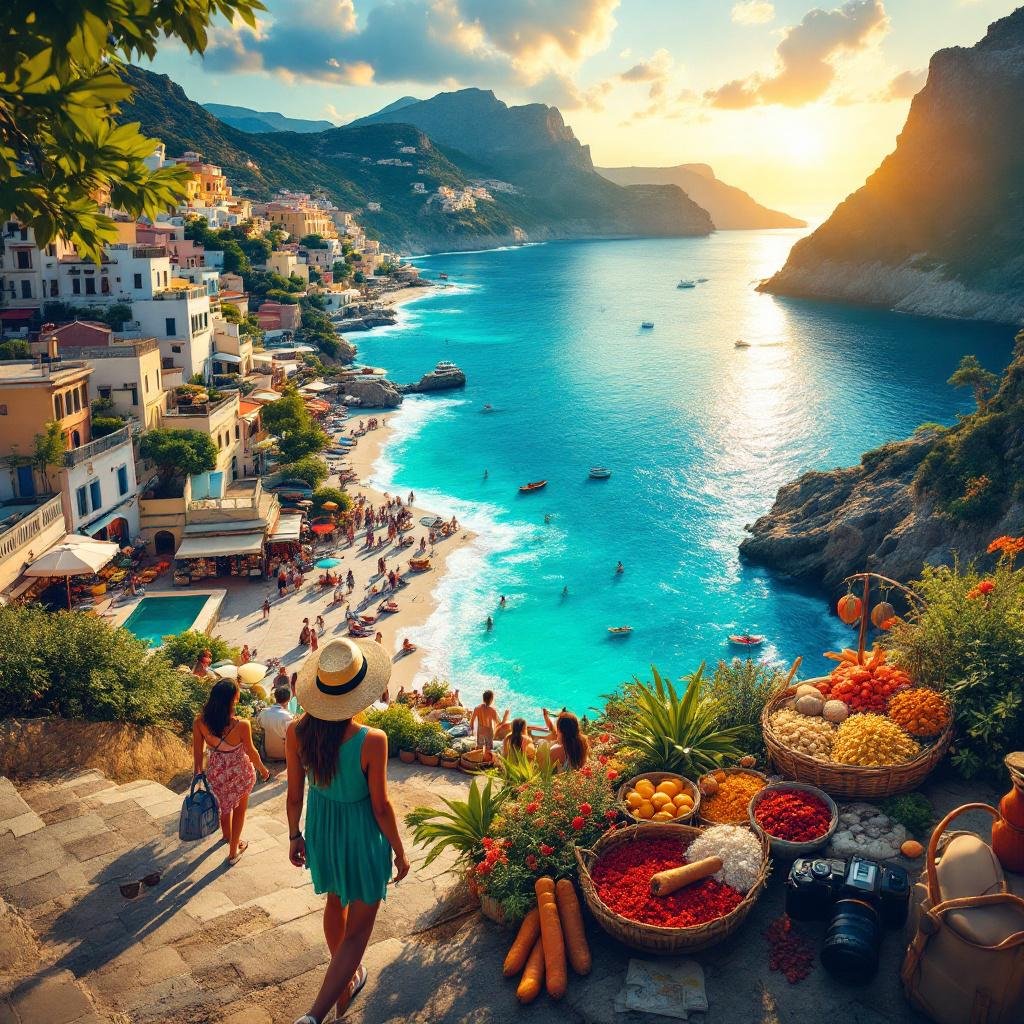 Summer 2025 Travel Montage Vibrant Destinations