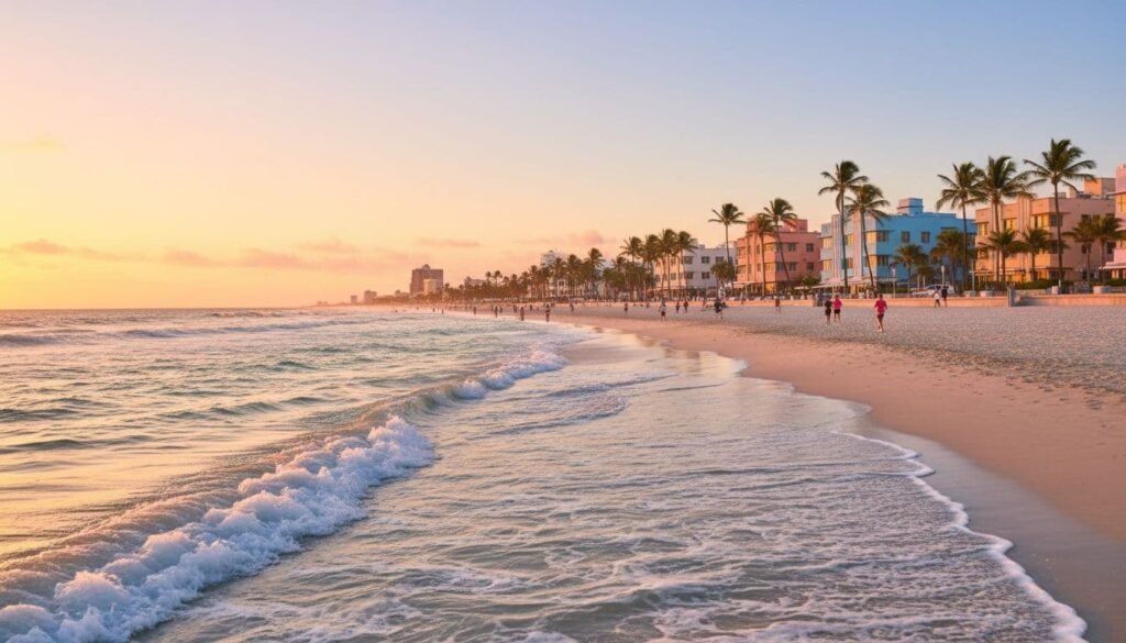 South Beach sunrise that sets the tone for the best time to visit Miami 2026.