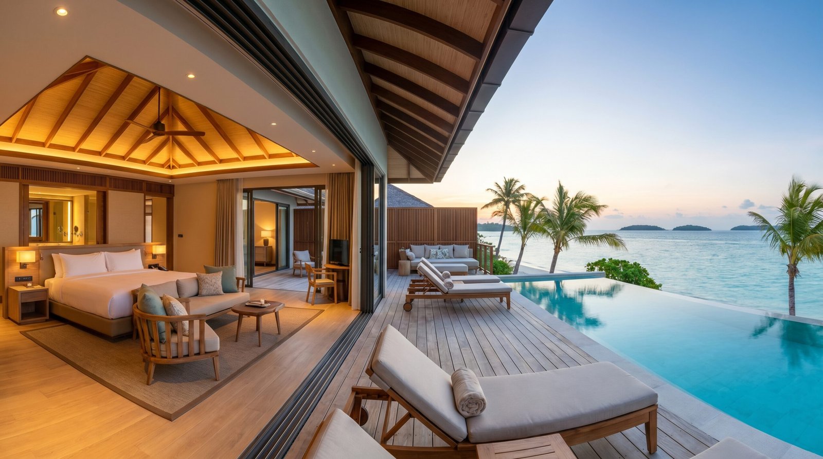 Luxurious and Serene Resort Accommodations